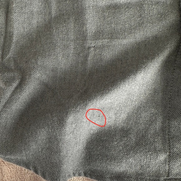 IZOD Mens Stratton Long Sleeve Flannel Med Asphalt 46IZFGB2SR021 Business Casual - Picture 4 of 11